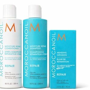 Moroccanoil Repair Trio - Aqua and White